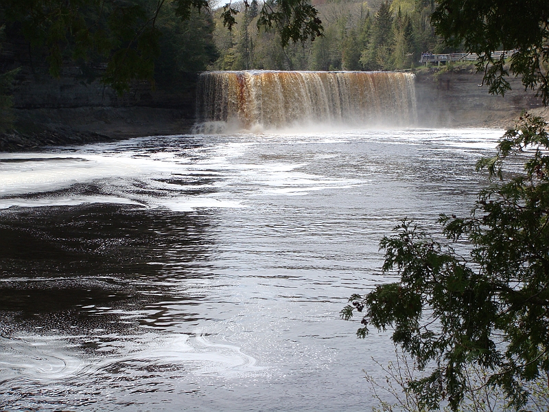 312 Memorial Day [2008 May 23].JPG - Scenes from Tahquanemon Falls in the Michigan Upper Peninsula.